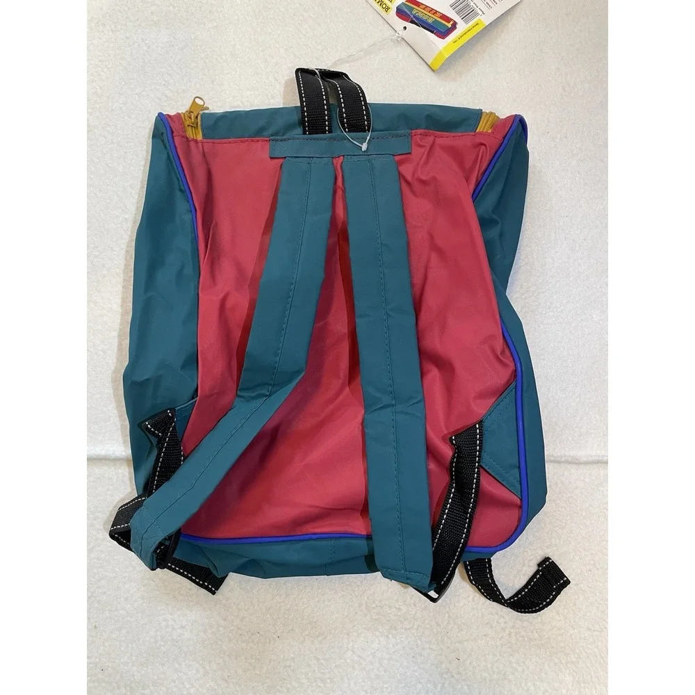 Schoolmate Back Pack Lunchbox Cooler Vintage 90s Colorful‎ Kids School Supplies